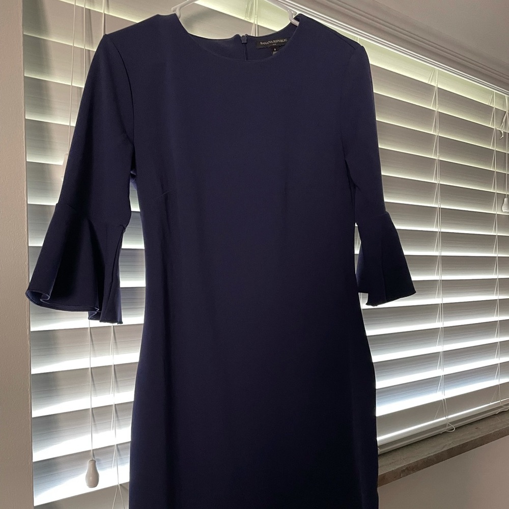 Banana Republic - blue formal dress - size 8